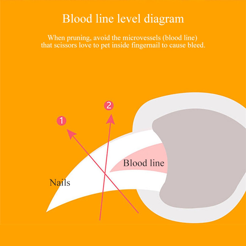Portable Pet Nail Clipper with LED Light