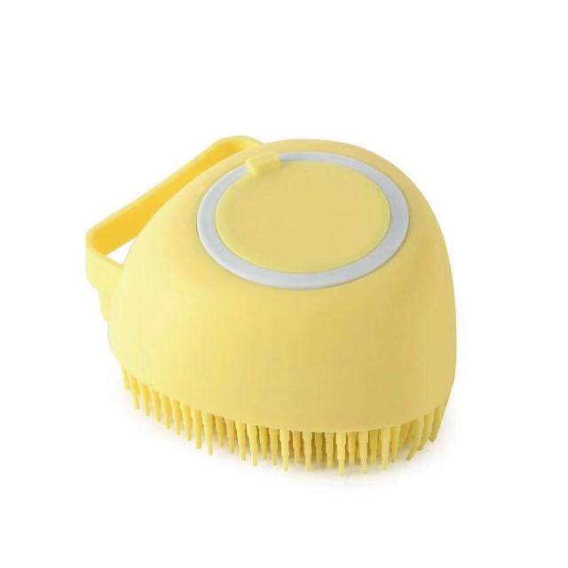 Bath Brush Massager with Shampoo Dispenser