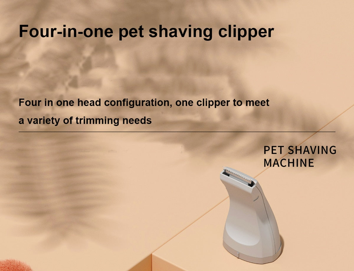 4-in-1 Pet Grooming Set