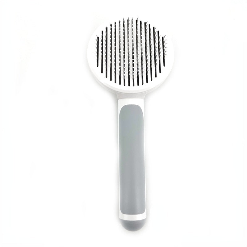 Self-Cleaning Slicker Brush