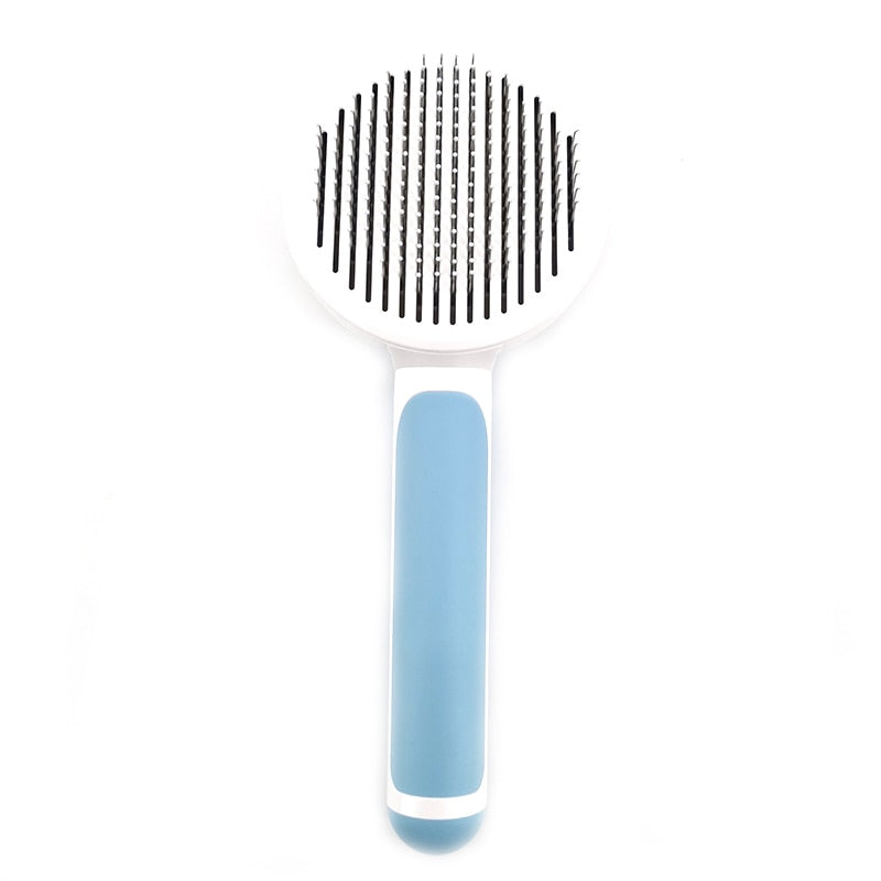 Self-Cleaning Slicker Brush