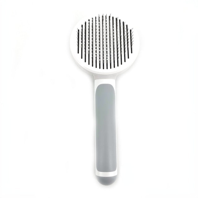 Self-Cleaning Slicker Brush