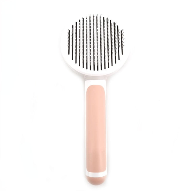 Self-Cleaning Slicker Brush